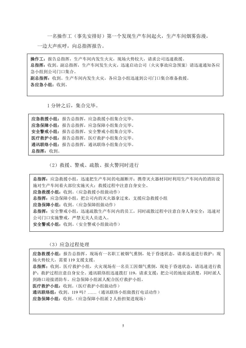 灭火与疏散应急演练- 第5页
