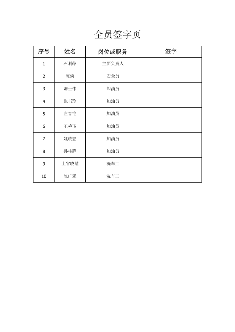 安全生产责任清单 第2页