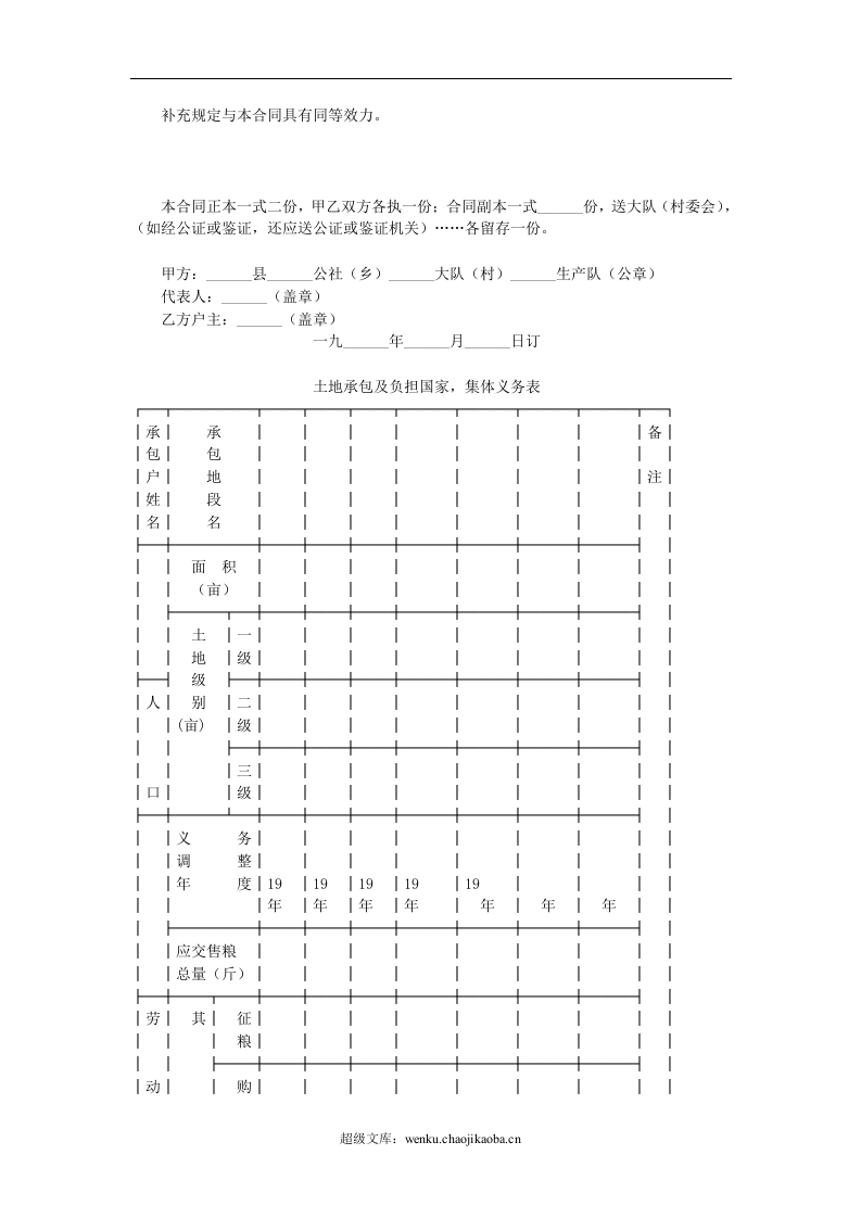 土地承包合同.doc 第3页
