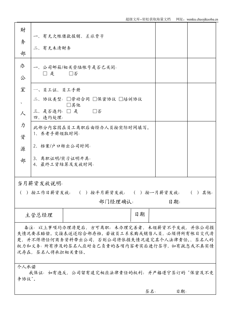 空白标准表格三页03.doc 第2页