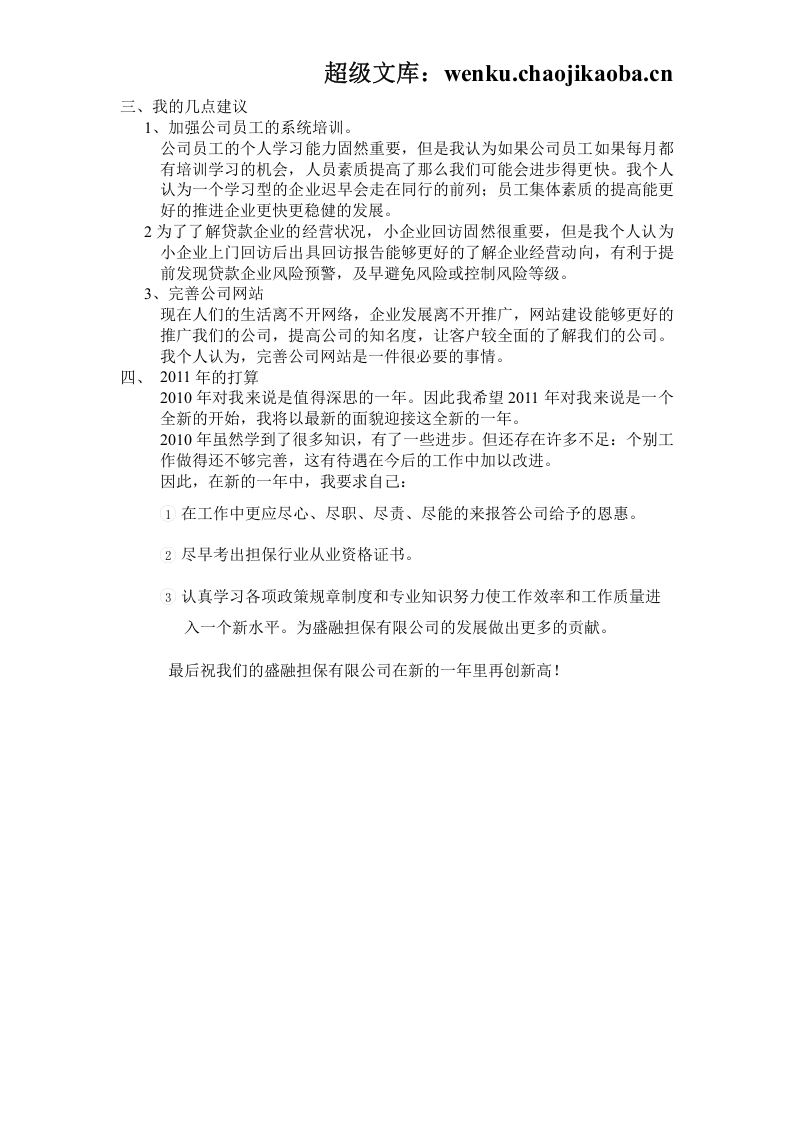 担保公司年终工作总结.doc 第2页