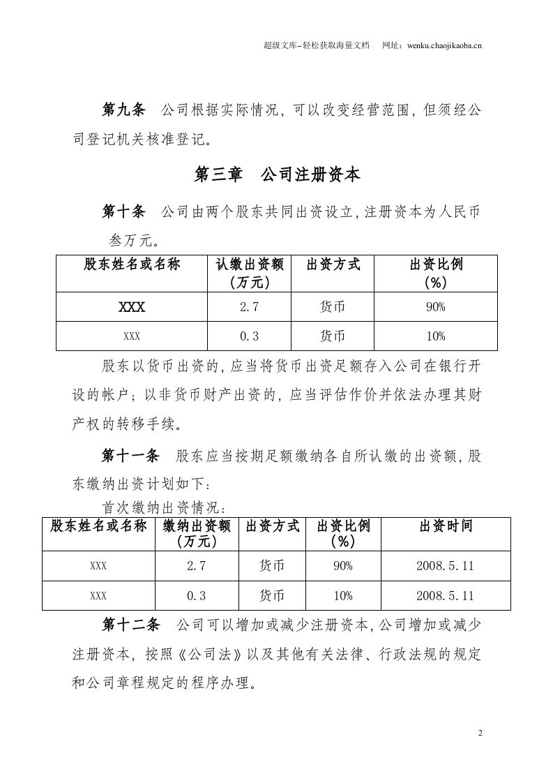 公司章程2016.doc 第2页