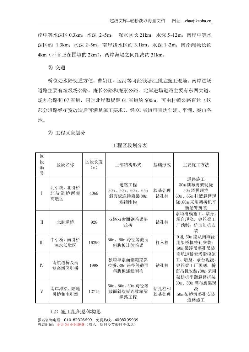 杭州湾大桥工程施工组织设计.doc 第2页