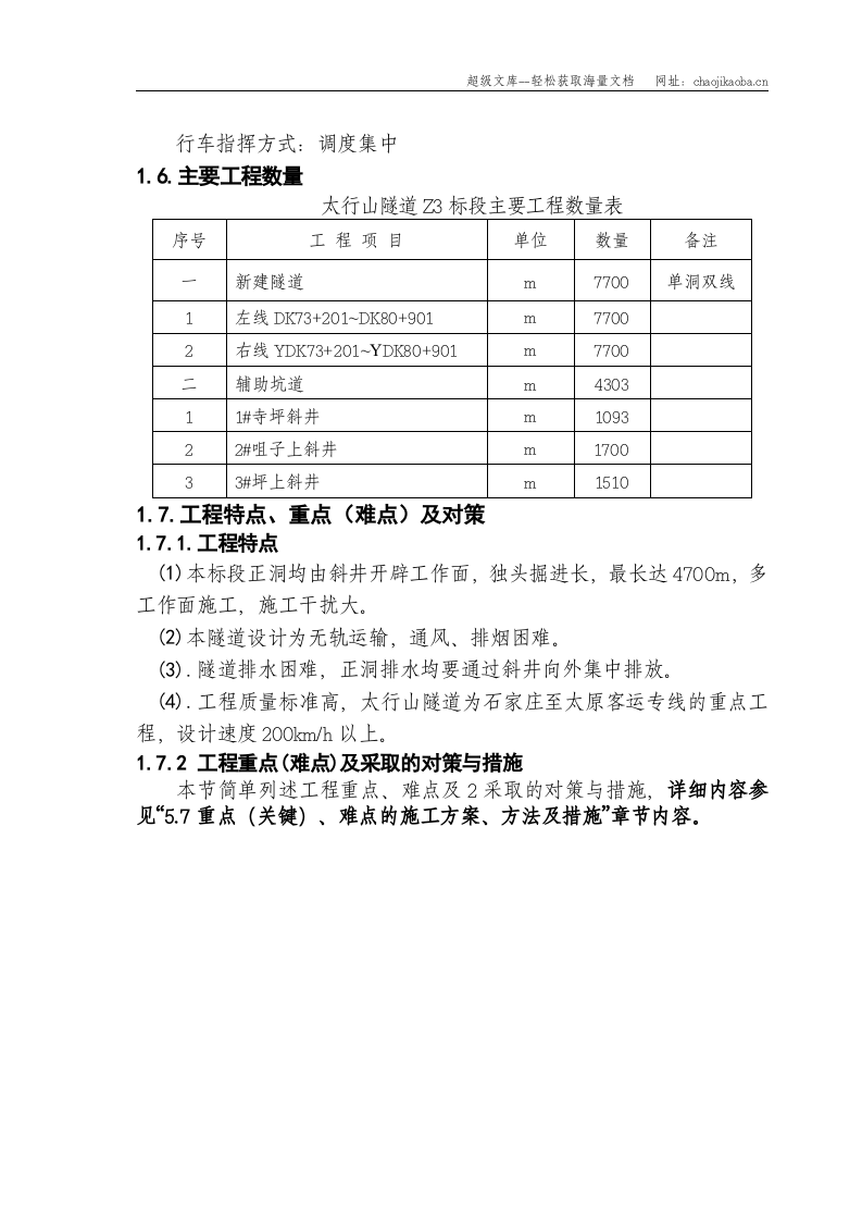 太行山隧道施工组织设计.doc 第3页