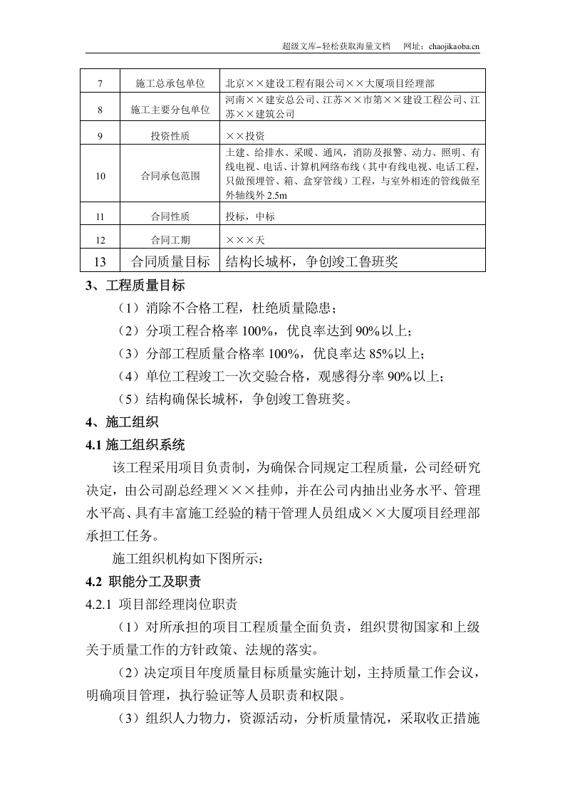 海淀区商业综合楼施工组织设计.doc 第2页