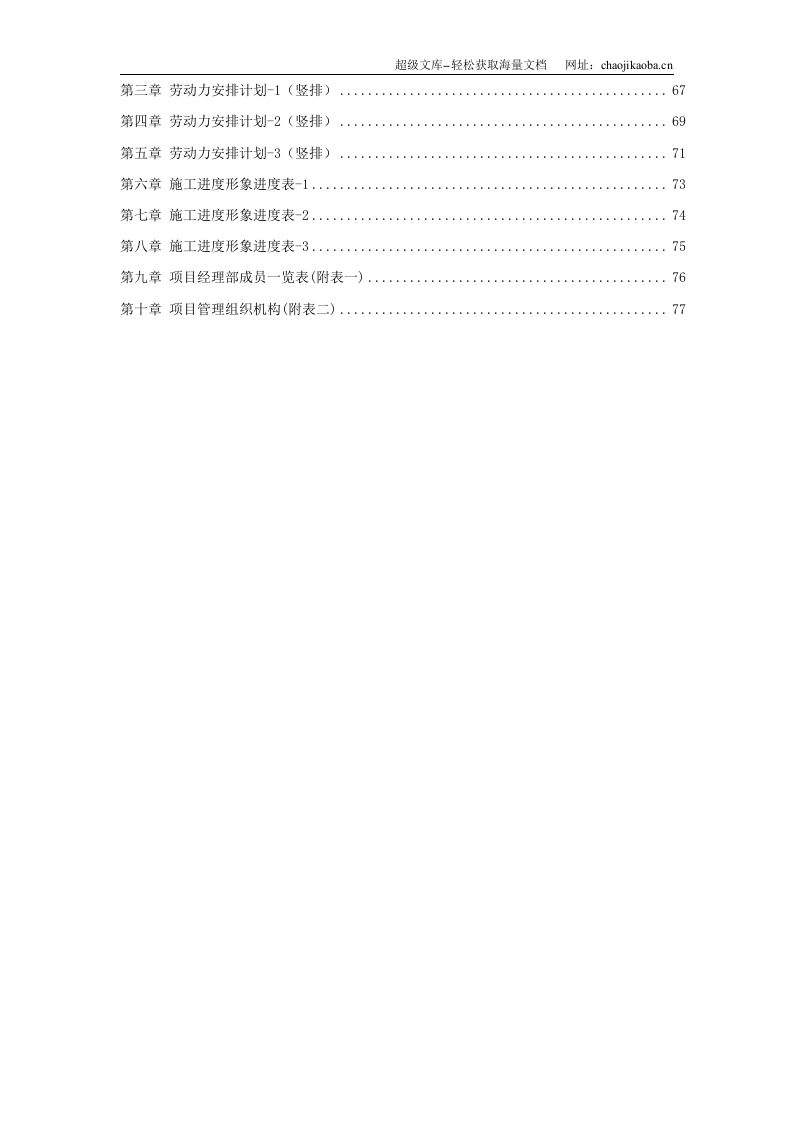 某剧院内部精装修施工组织设计.doc 第2页