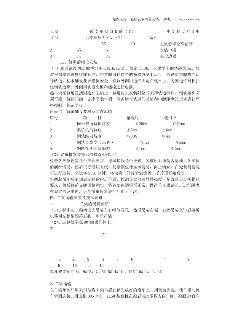 京承高速公路京冀界至承德段牤牛河大桥T梁吊装施工方案.doc 第2页