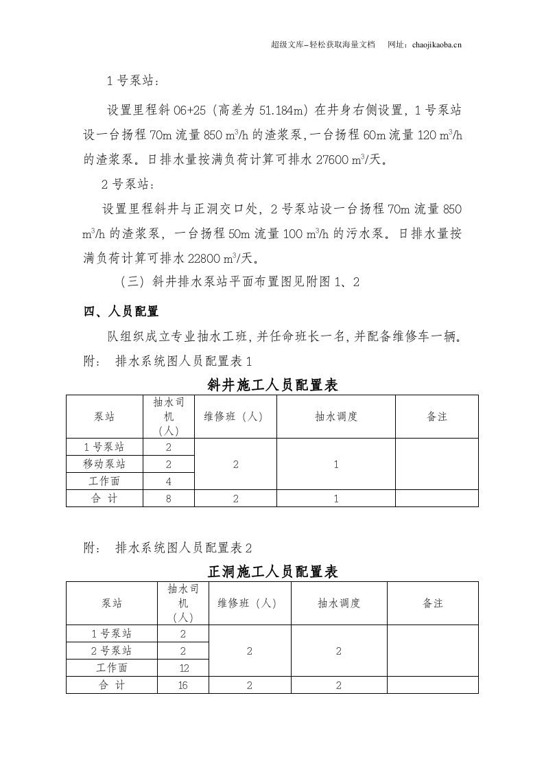某隧道雪沟斜井抽排水方案.doc 第3页