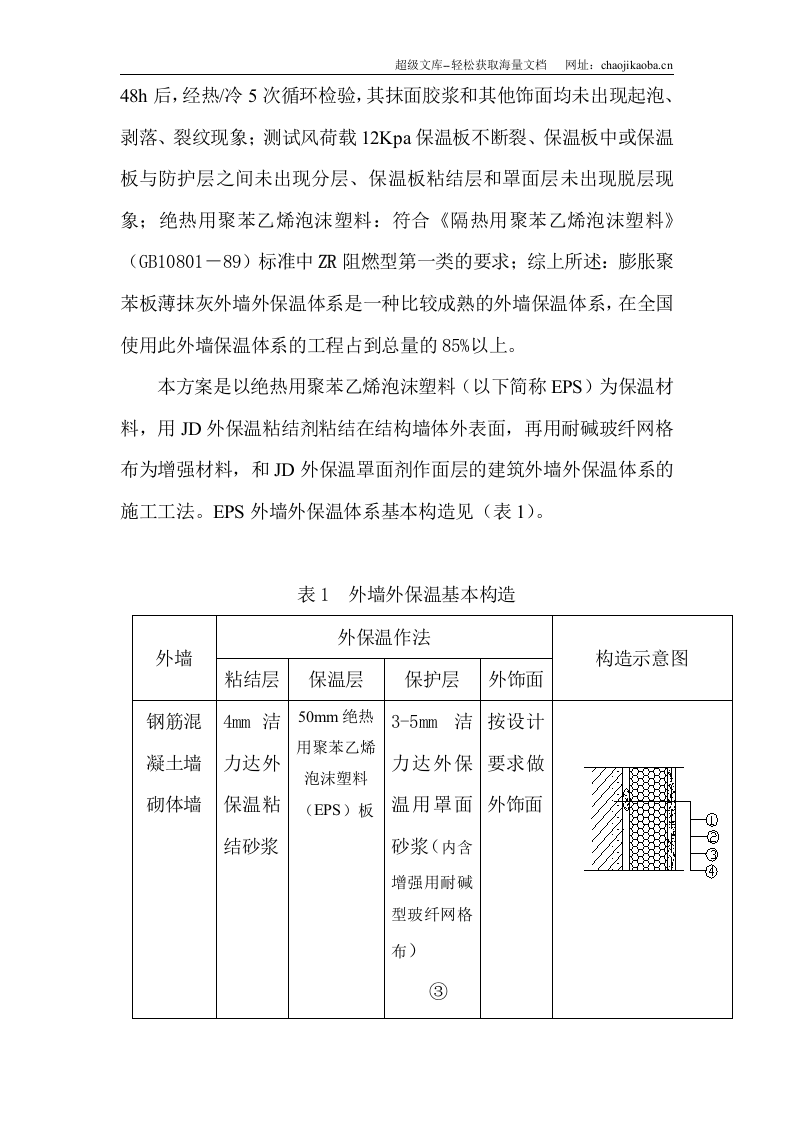 同心花园外墙保温施工方案.doc 第3页