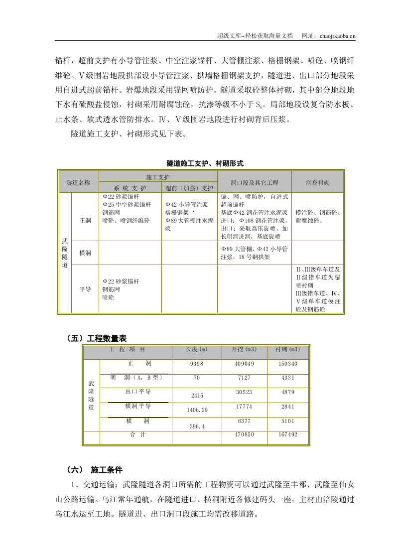 武隆隧道施工组织设计.doc 第3页