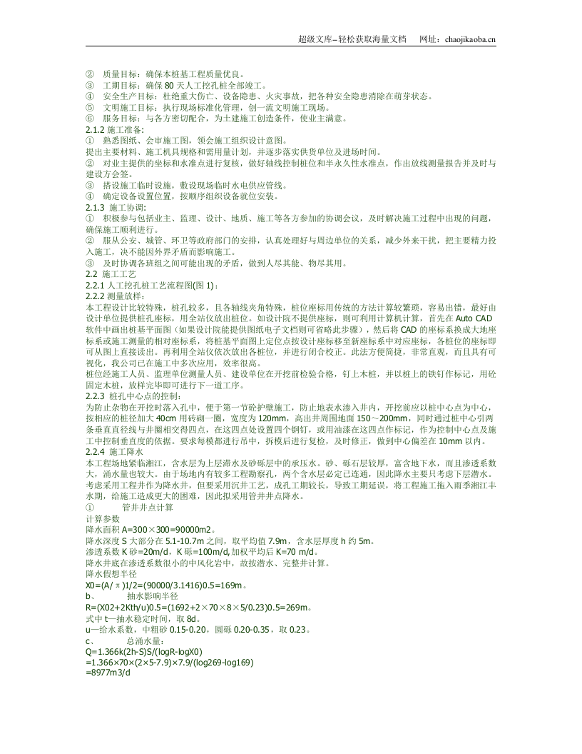 人工挖孔桩施工方案.doc 第2页