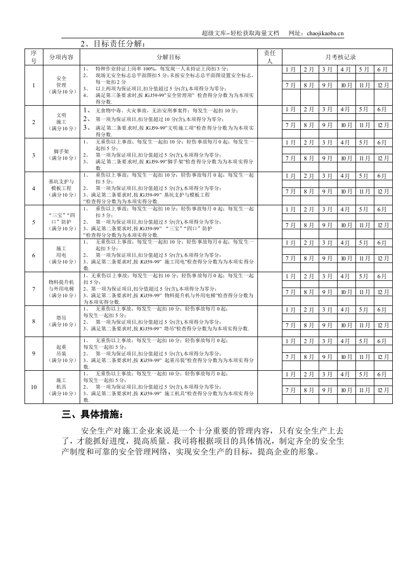 厦门XX大厦安全文明施工组织设计.doc 第2页