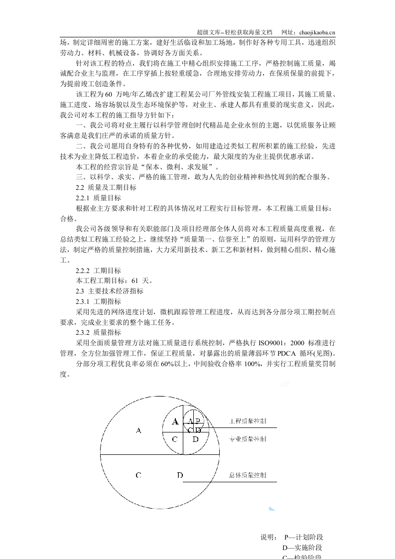 乙烯改扩建工程某公司厂外管线安装施工组织设计.doc 第3页