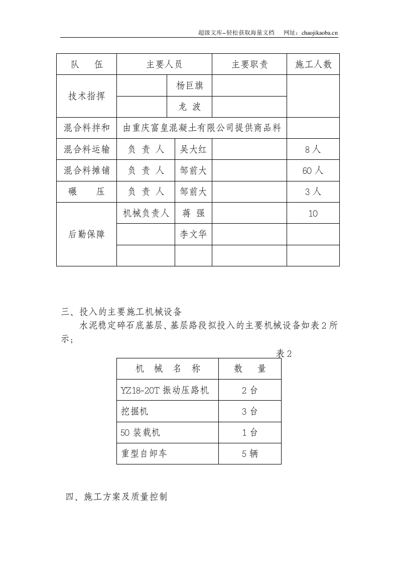 重庆同兴工业园区纵五路道路底基层施工方案.doc 第2页