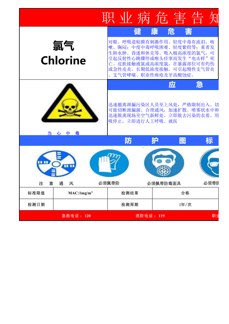 职业危害告知牌.xlsx 第1页