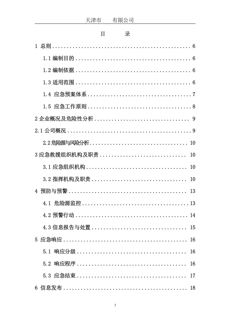 空白安全生产应急预案【31页】.doc 第3页