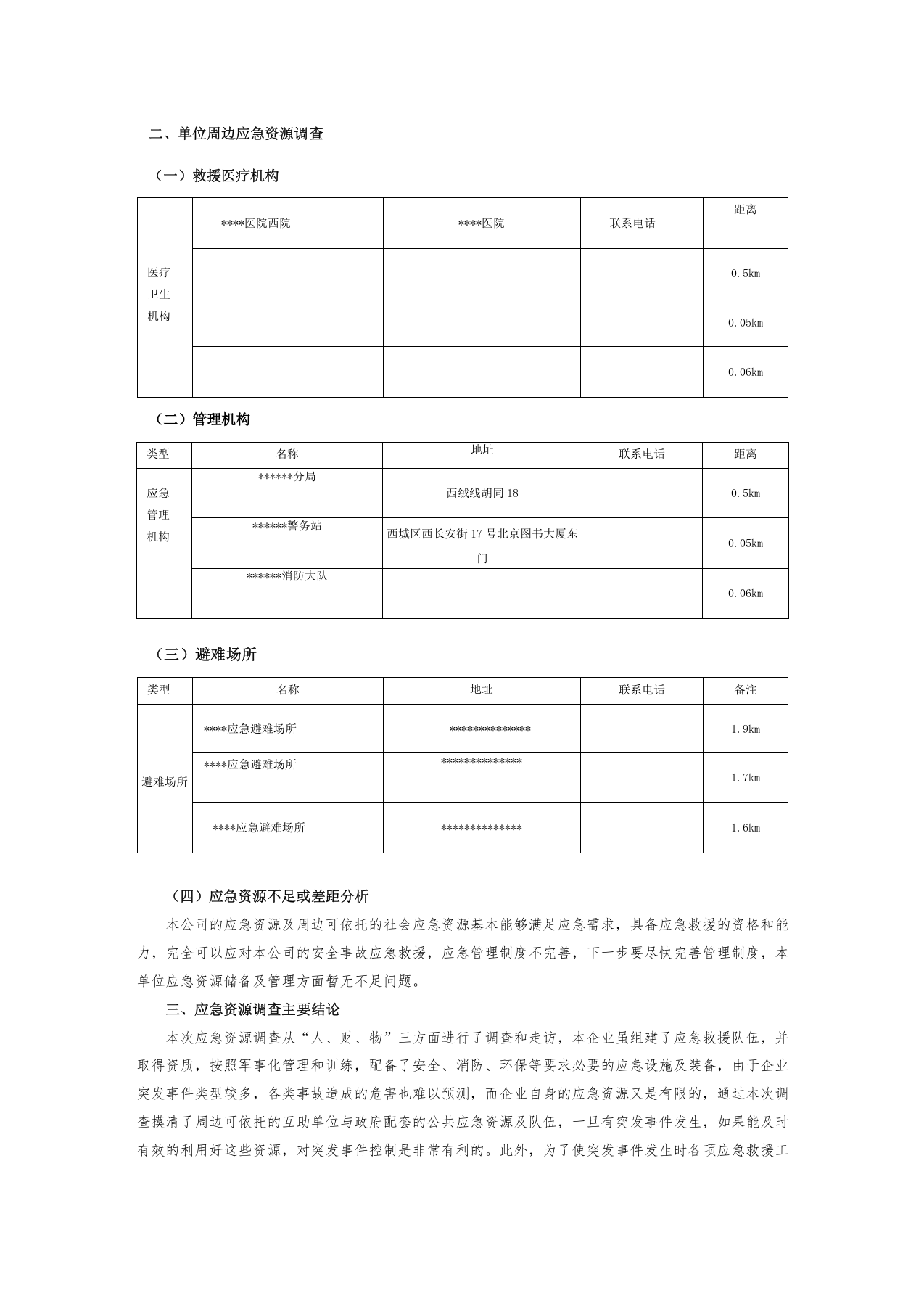 【模板资料】XX公司应急资源调查报告（依据GBT29639-2020编制，5页）.docx 第4页