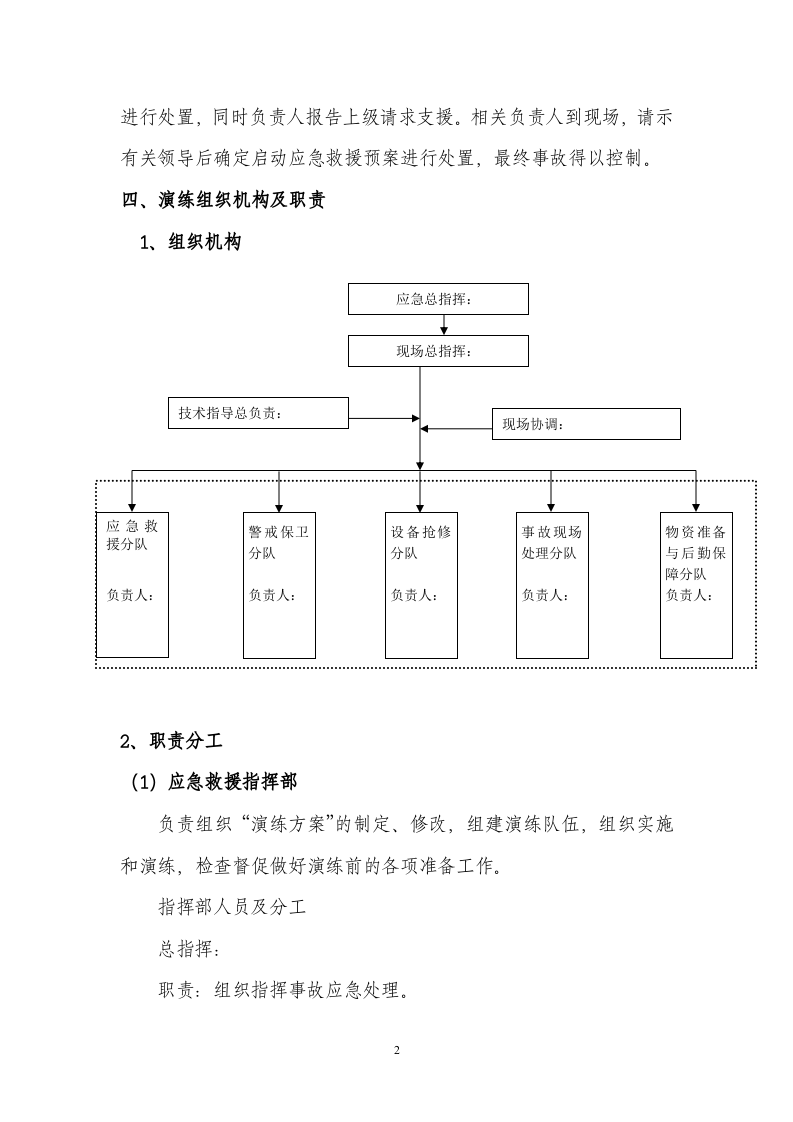 【演练方案、剧情、脚本】电气火灾事故应急演练方案（13页）.docx 第2页