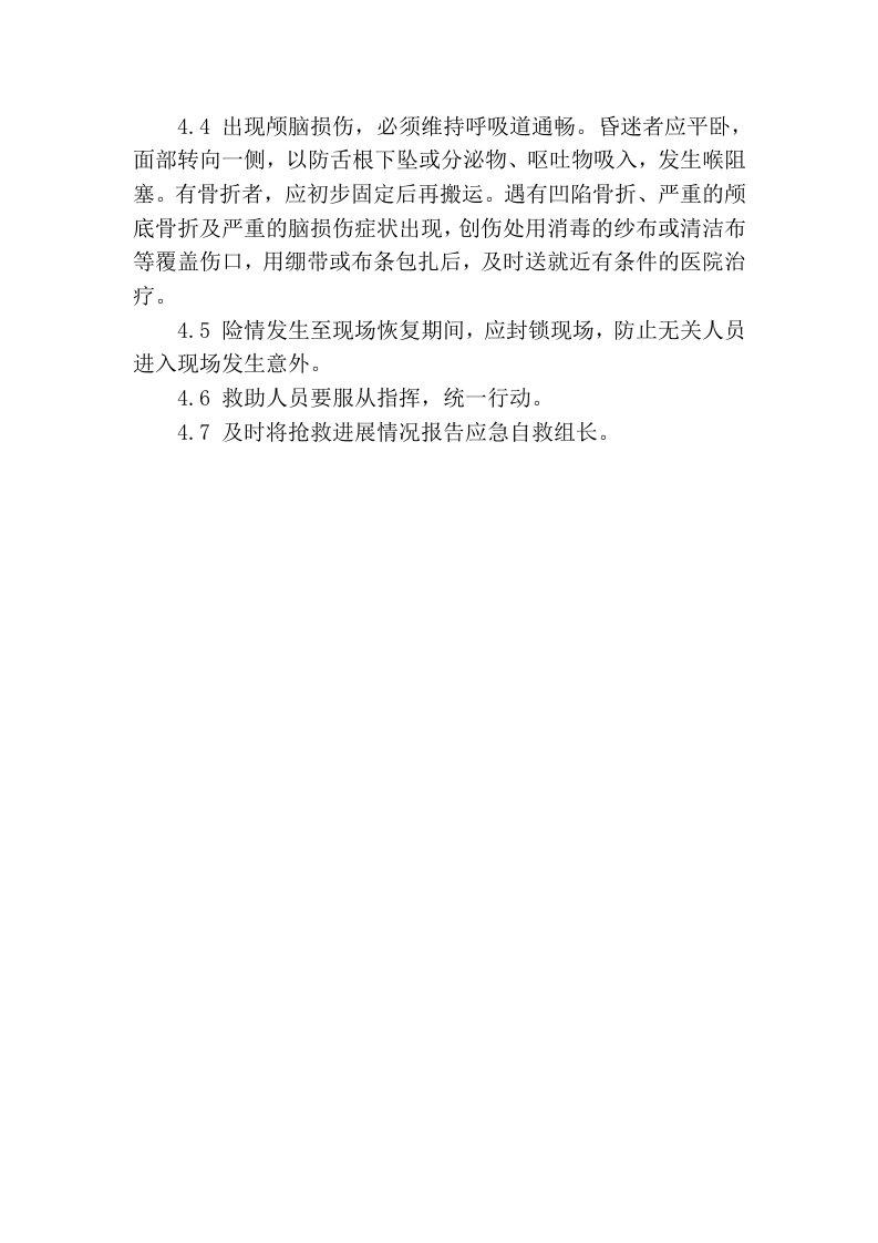 【处置方案类】高空坠落现场处置方案.docx 第5页