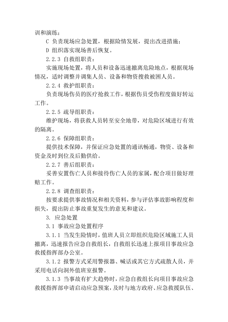 【处置方案类】物体打击现场处置方案.docx 第3页