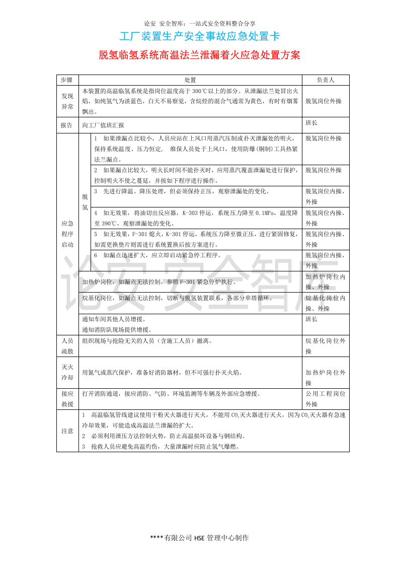 【处置卡汇编】工厂设备安全事故应急处置卡(全套，22页).docx 第5页