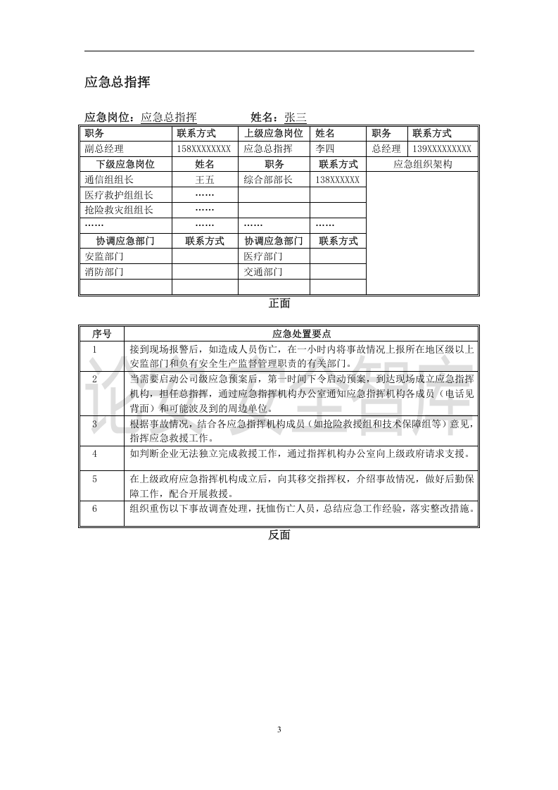 【处置卡模板】安全生产应急处置卡模板（有限空间）.docx 第5页