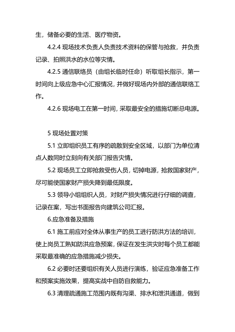 工程防洪应急预案.docx 第3页