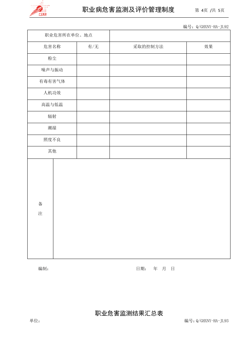 35-职业病危害监测及评价管理制度.docx 第4页