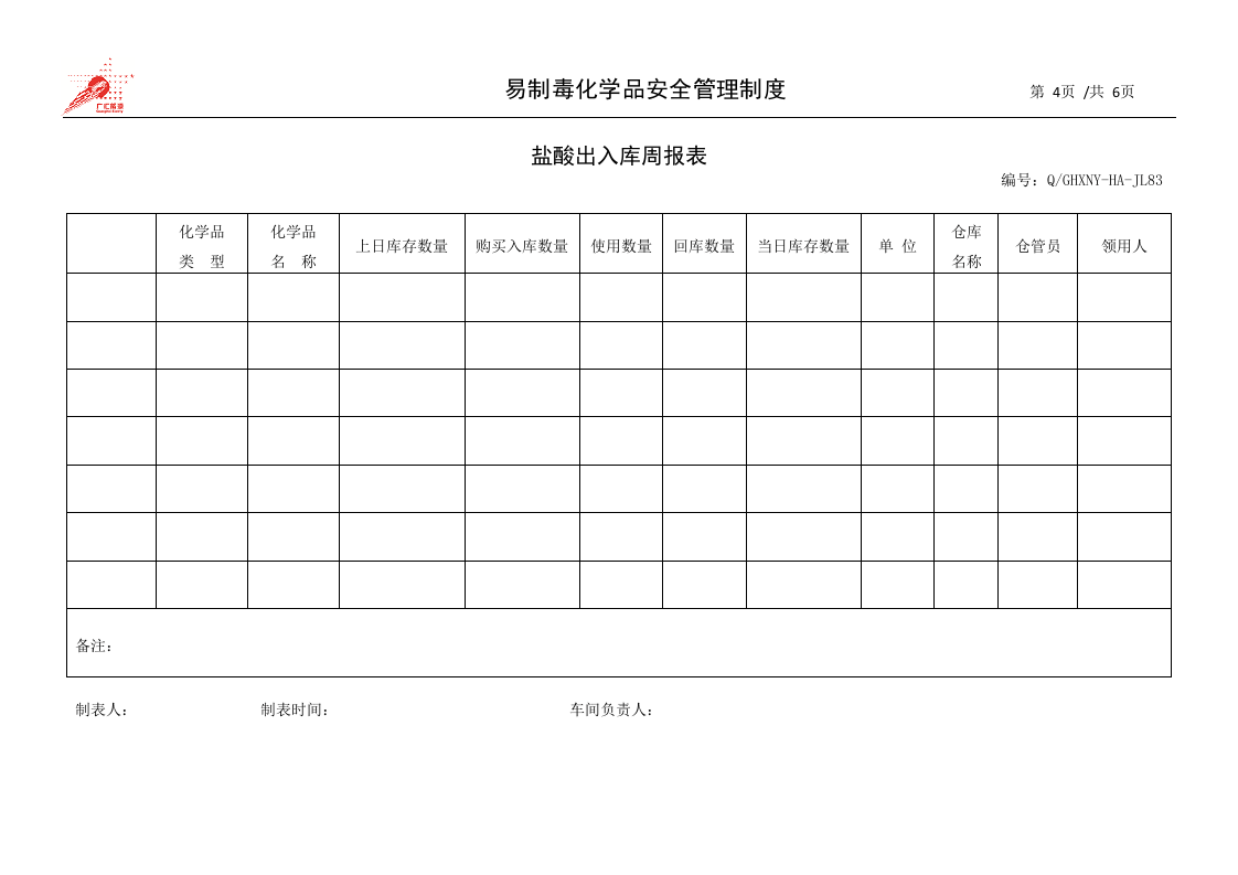 28-易制毒化学品安全管理制度.docx 第4页