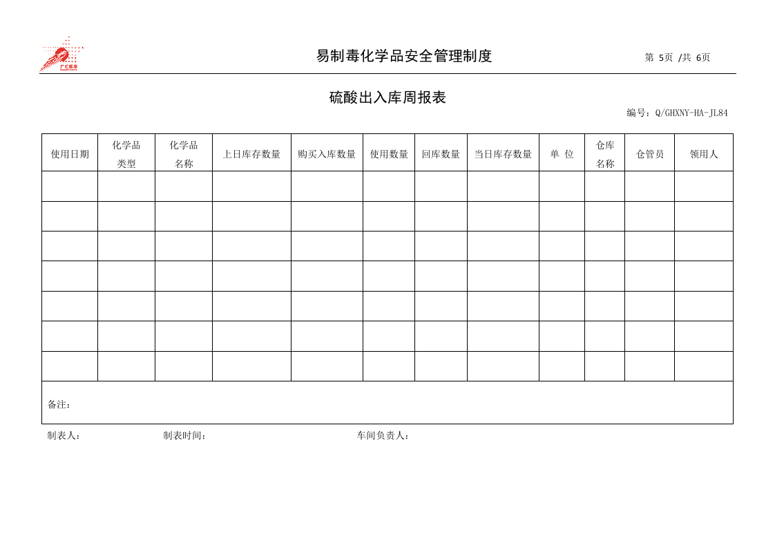 28-易制毒化学品安全管理制度.docx 第5页