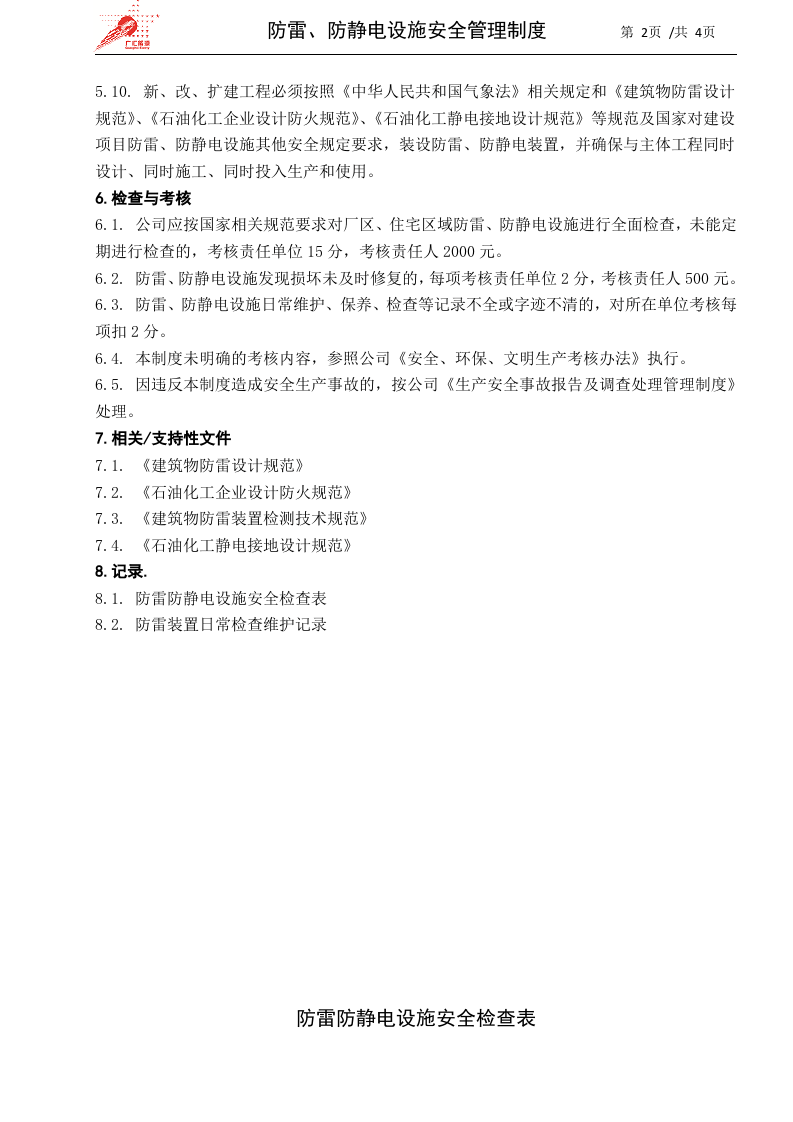 20-防雷、防静电设施安全管理制度.docx 第2页