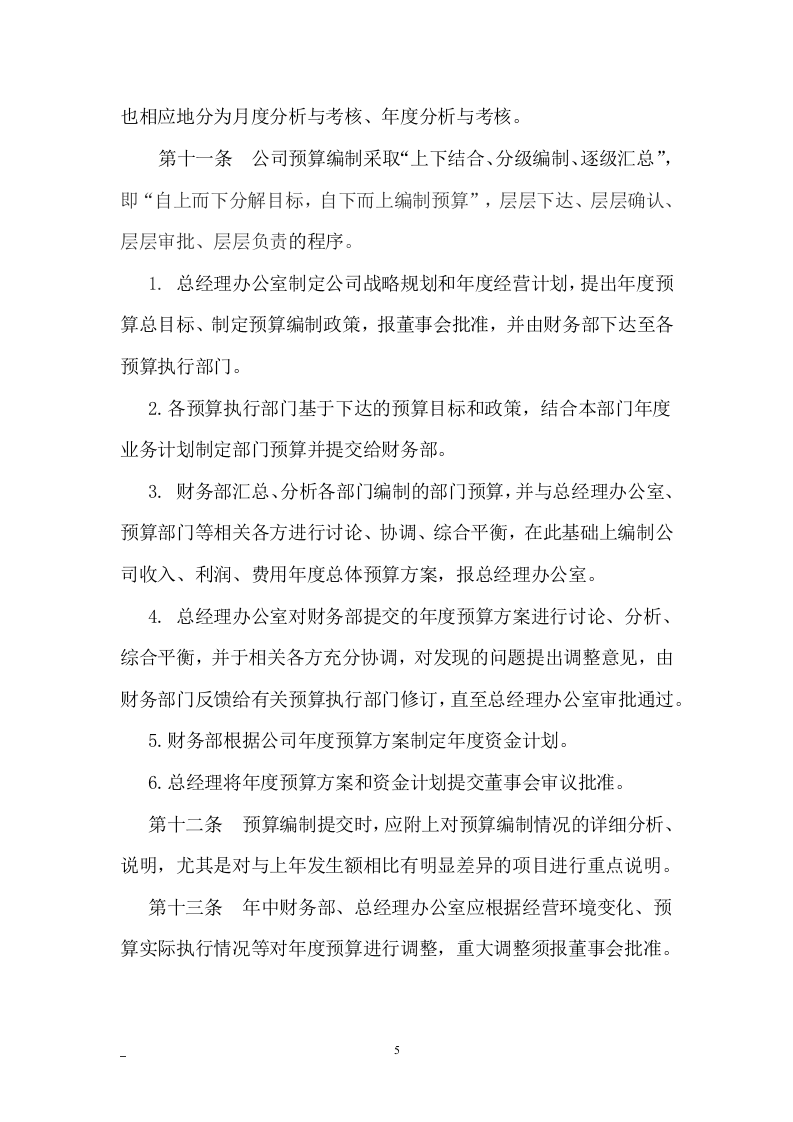 176预算管理制度.docx 第5页