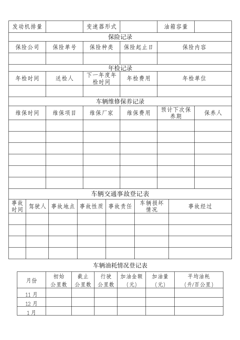 车辆管理台账 (2).docx 第2页