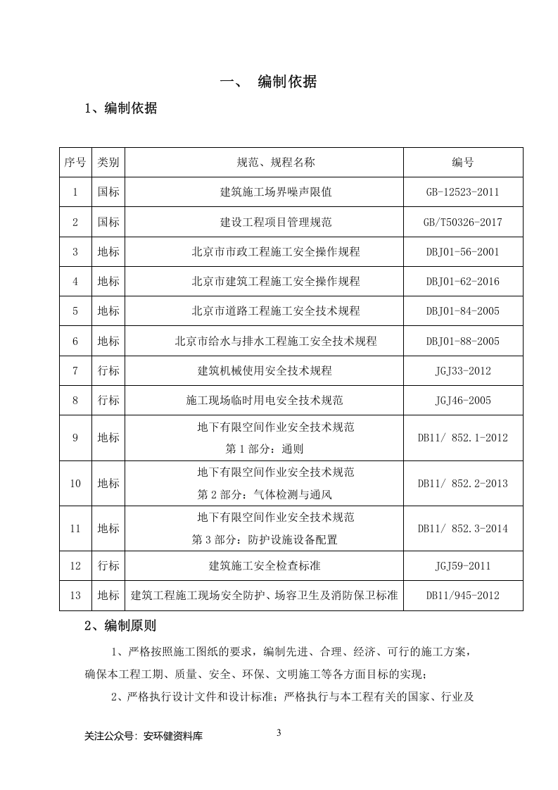 【汇编】有限空间作业专项方案(31页).doc 第3页