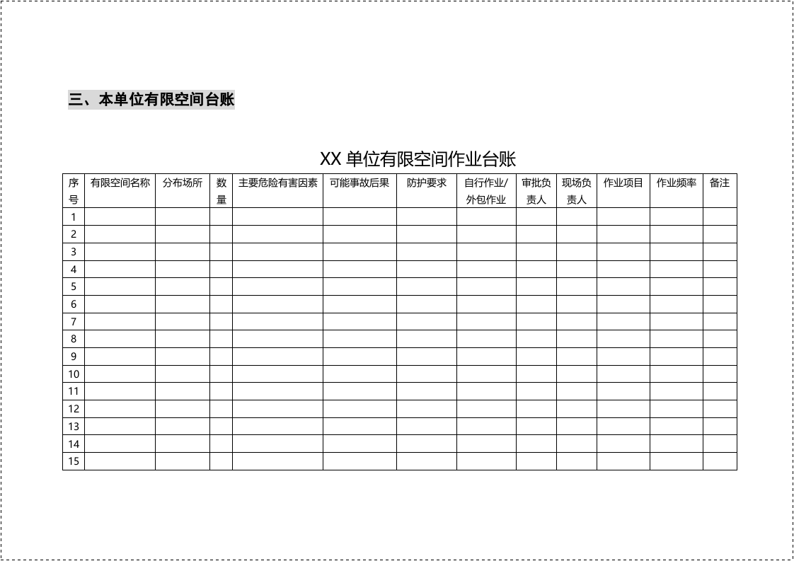 【制度】有限空间管理档案台账模板（58页）.docx 第5页