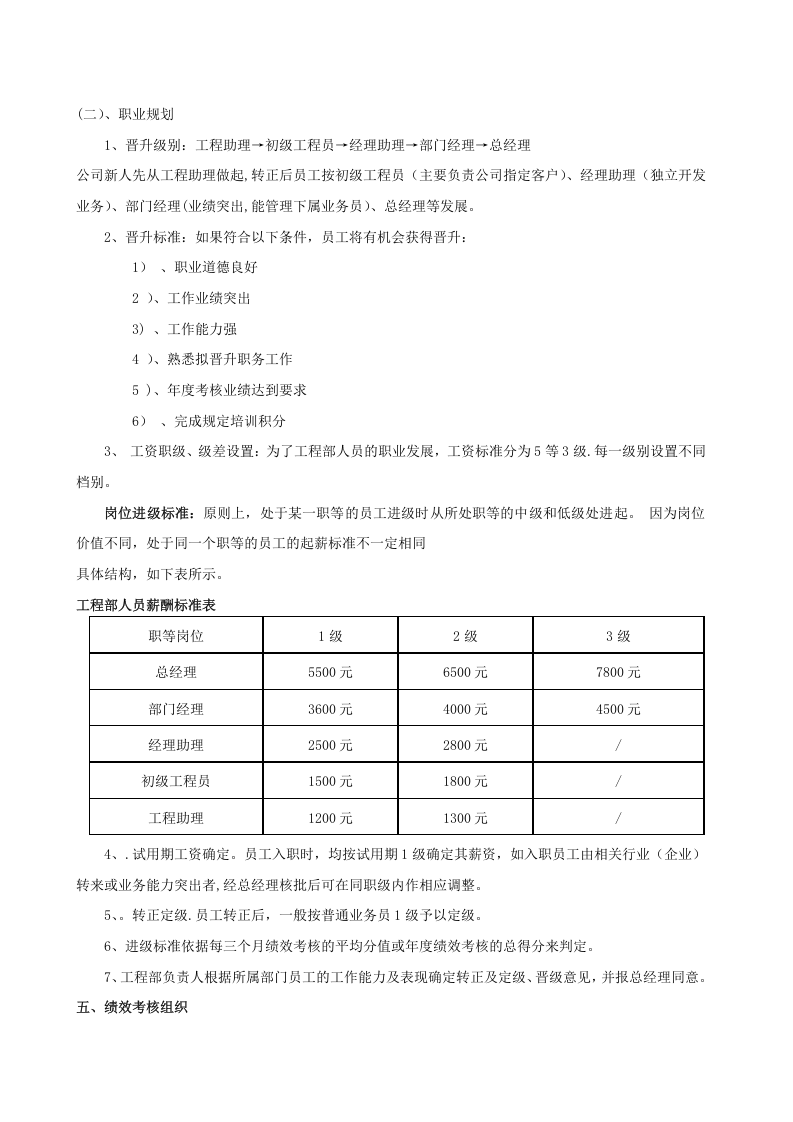 工程项目部绩效考核方案.doc 第2页