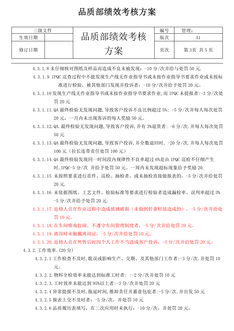 品质部绩效考核方案.docx 第3页