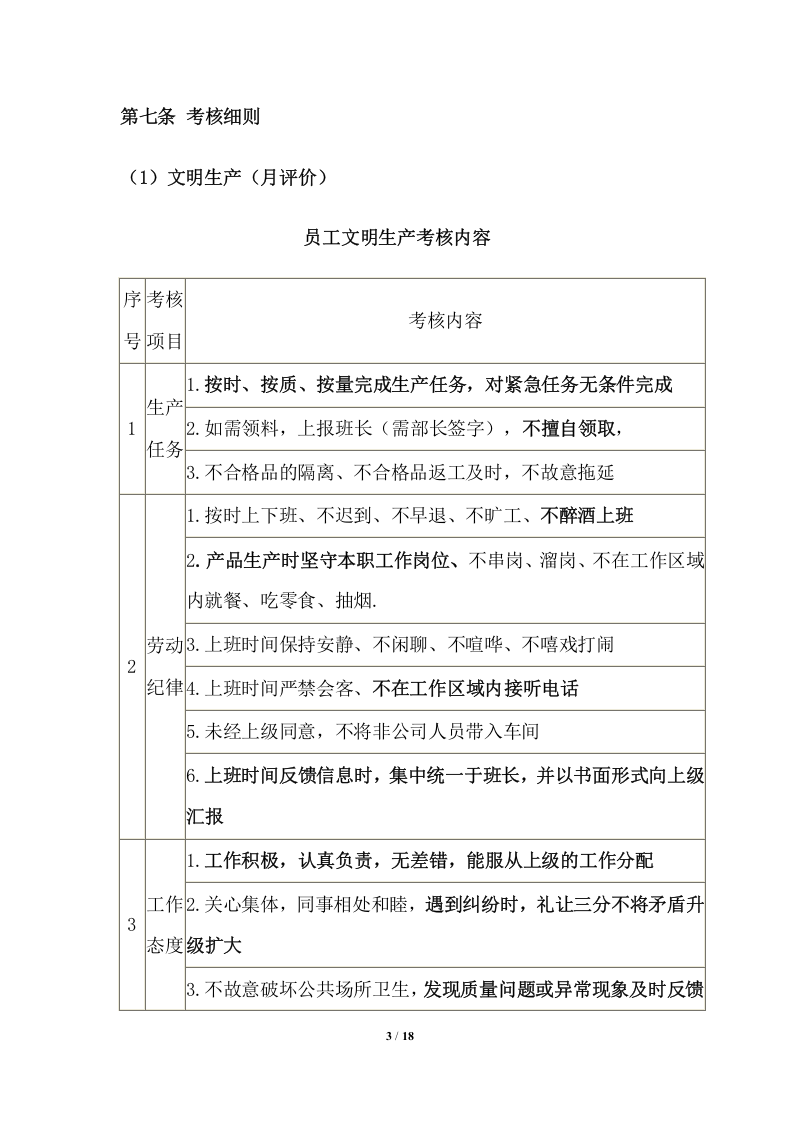 生产部绩效考核方案（试行）.docx 第3页