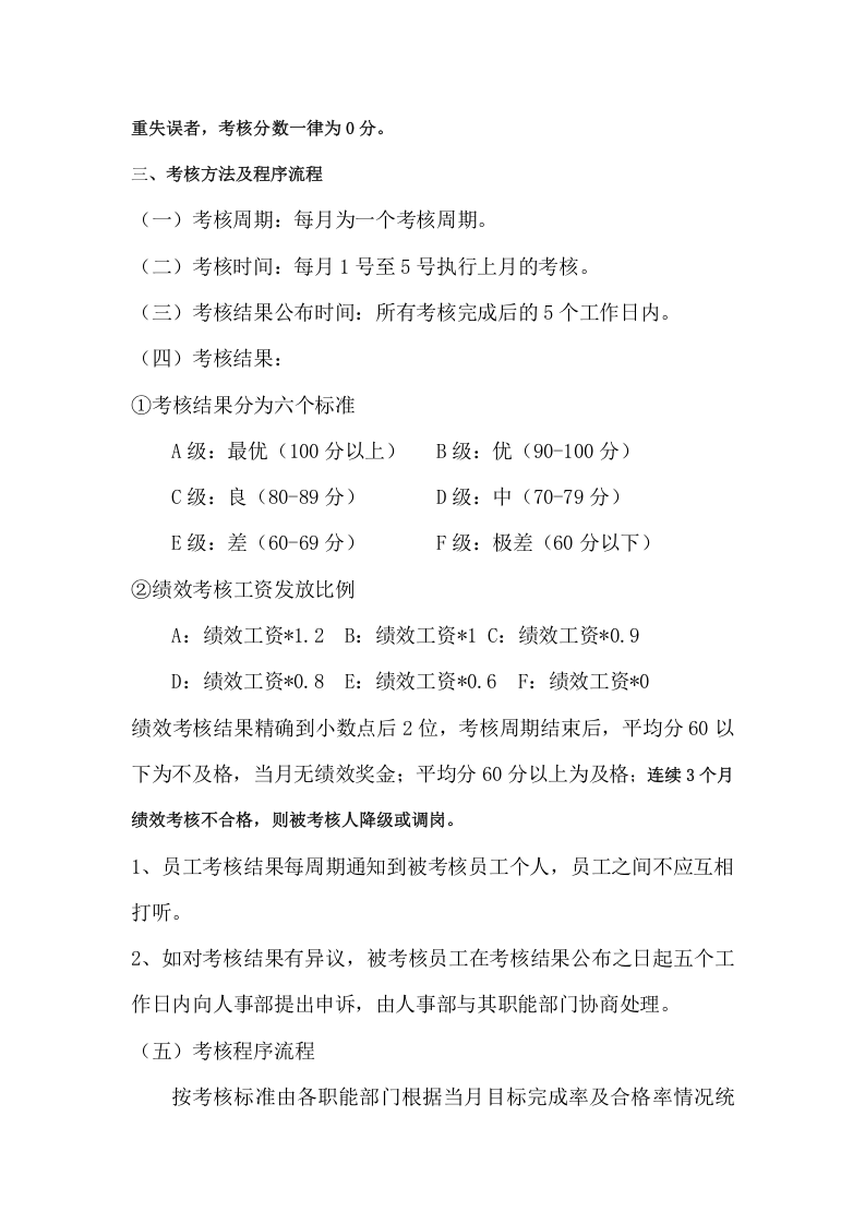 财税公司绩效考核实施细则.docx 第3页