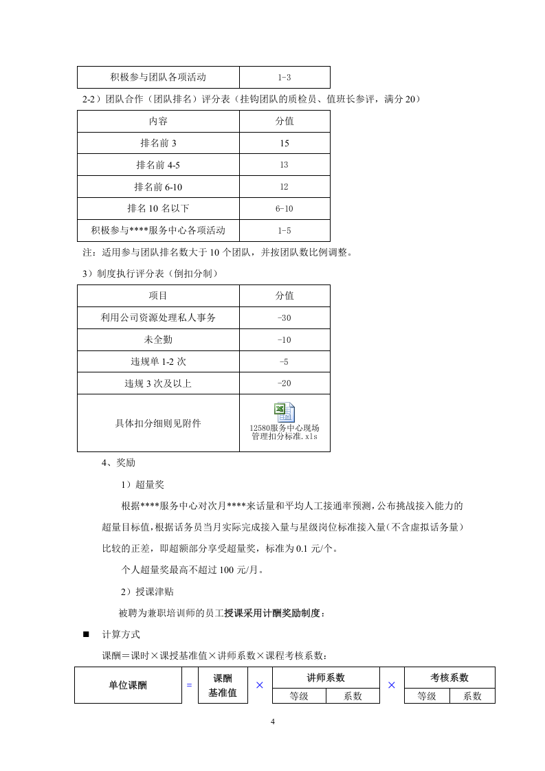 呼叫中心绩效管理办法.doc 第4页
