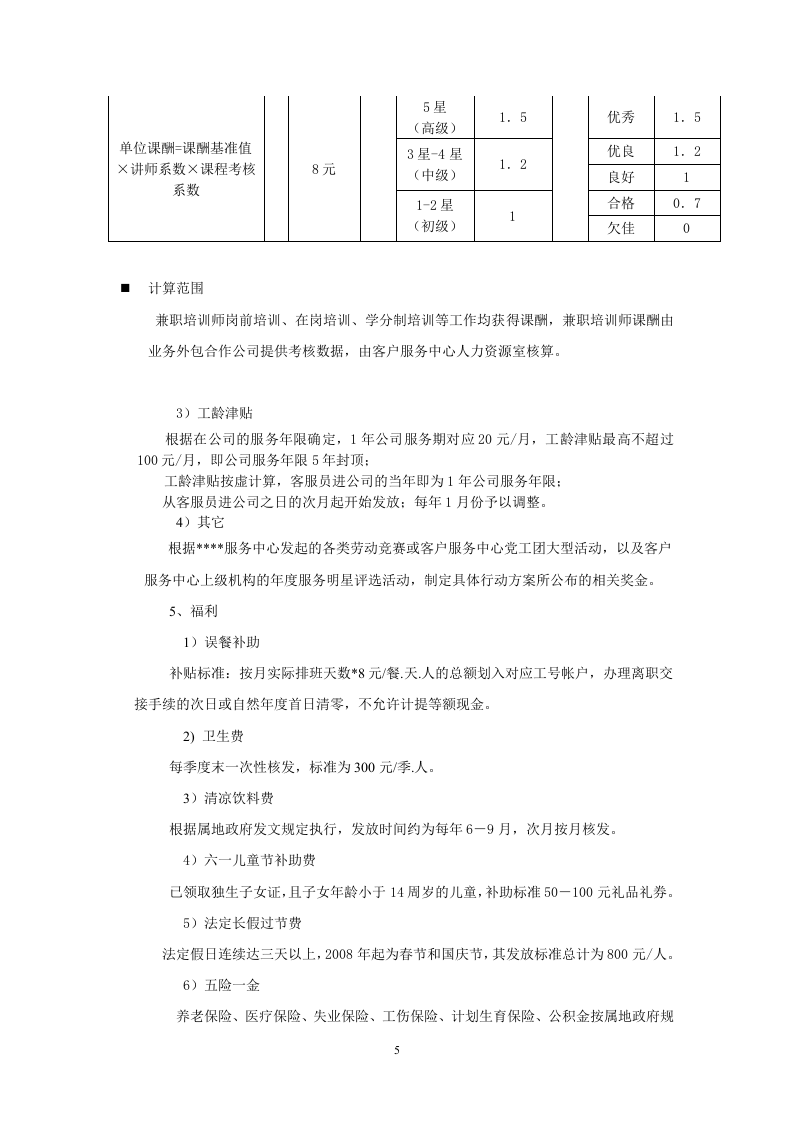 呼叫中心绩效管理办法.doc 第5页