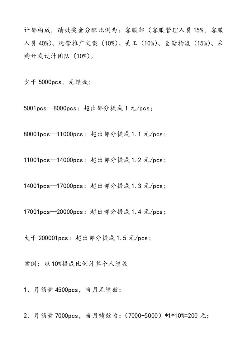 互联网+淘宝天猫电商平台销售奖励制度及实施方案.doc 第2页