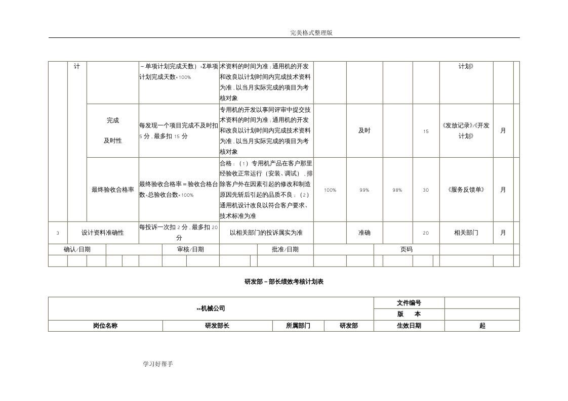 机械制造公司绩效考核.doc 第3页
