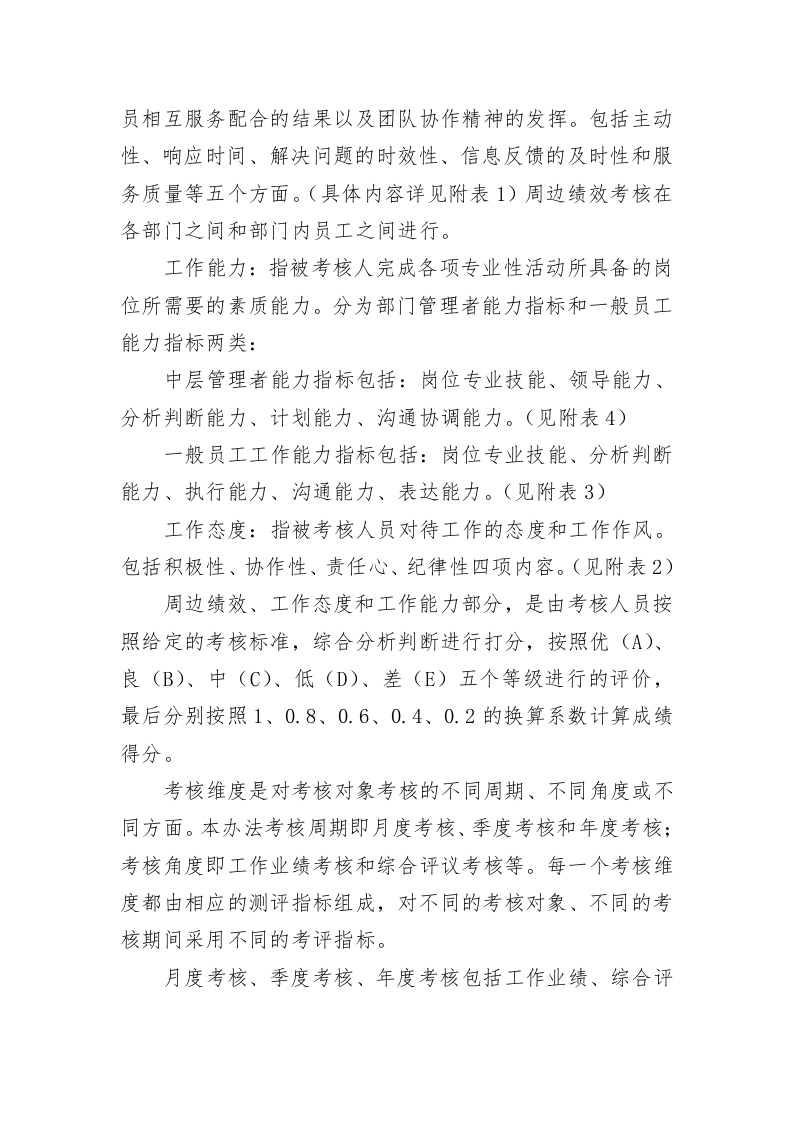 企业科技公司绩效考核管理办法.doc 第4页