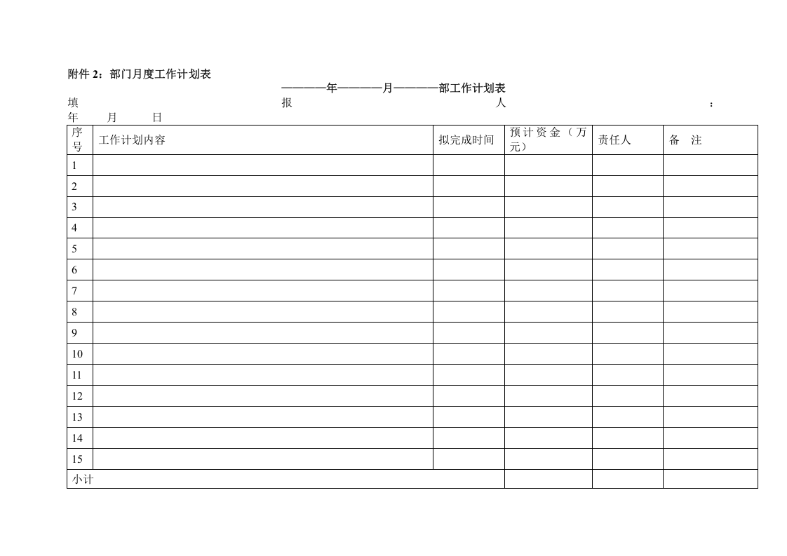 全套公司绩效考核办法(附表格).doc 第5页