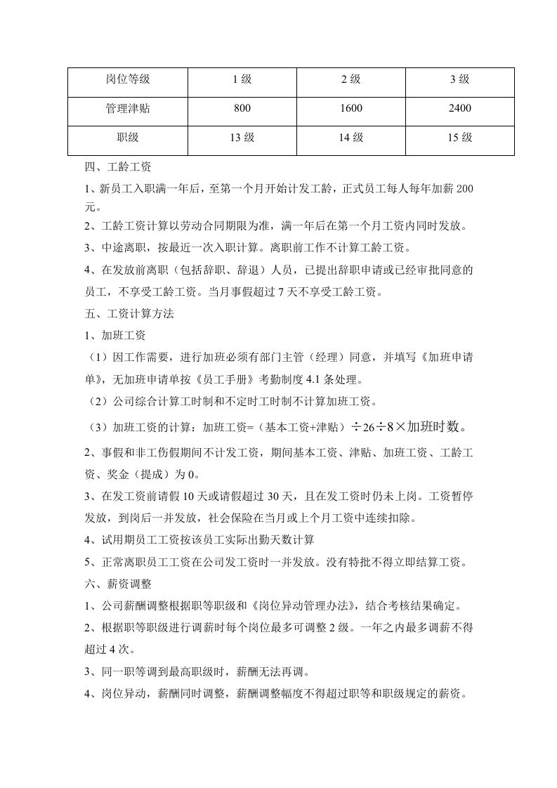 薪酬管理规定.doc 第3页