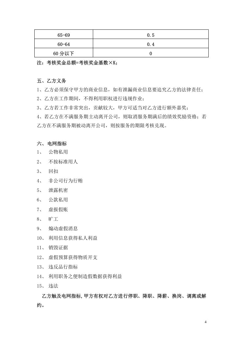目标责任书-生产总监.doc 第4页