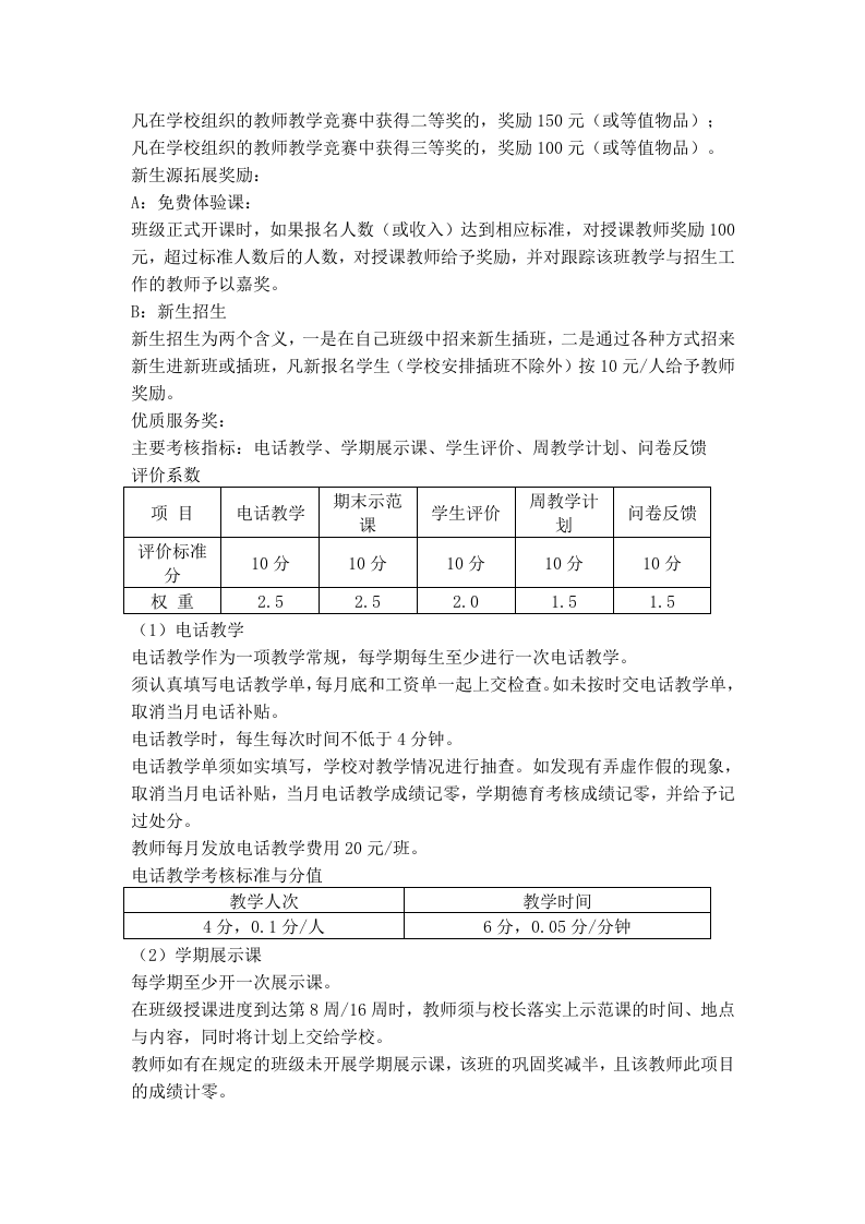 培训学校教师薪酬完整版.docx 第2页