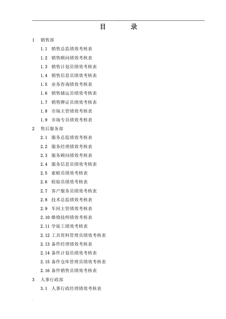 汽车4S店员工绩效考核全套表格.doc 第2页