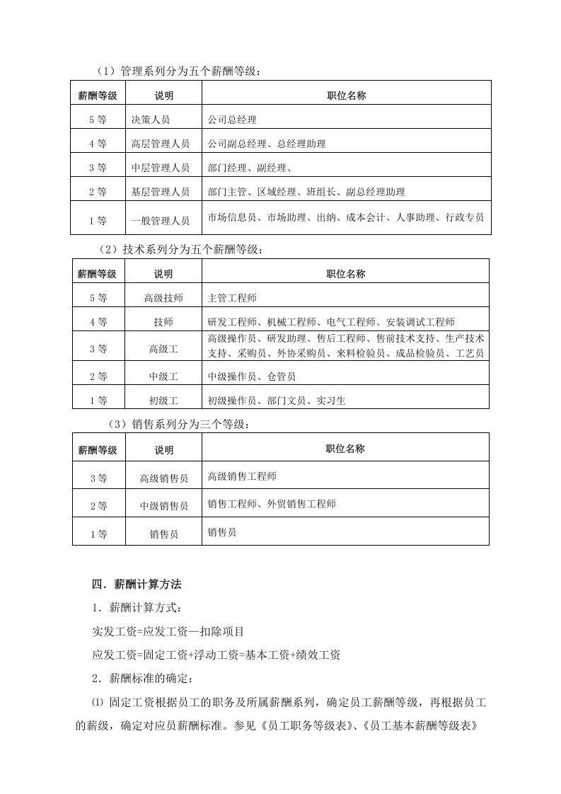 xx公司薪酬福利管理制度.doc 第2页